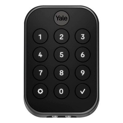 Yale Assure Lock 2 Key-Free Keypad with Bluetooth, Black Suede